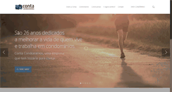 Desktop Screenshot of contacondominios.com.br